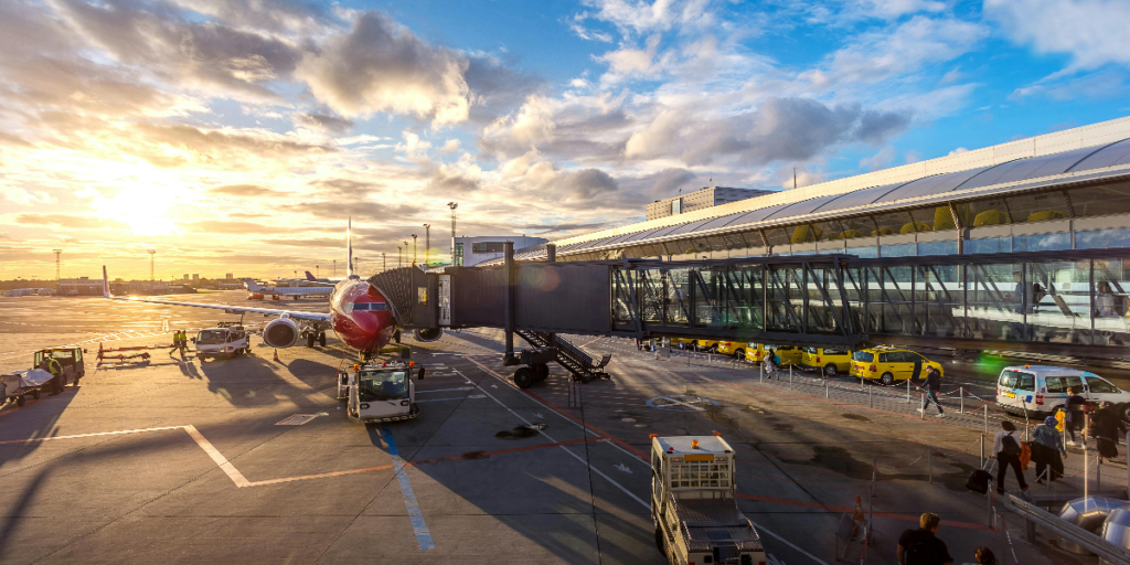 Check Your Bags Early for a Flight