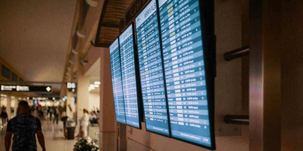 Check Your Bags Early for a Flight